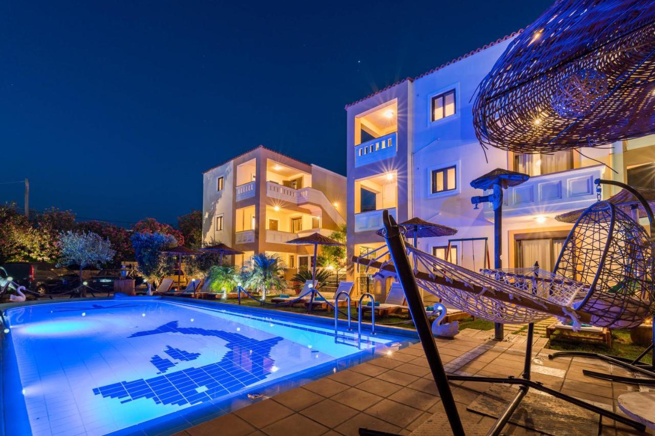 Villa Gereoudis Seaview Apartments-Pool & Bar Kolimvarion Exteriör bild