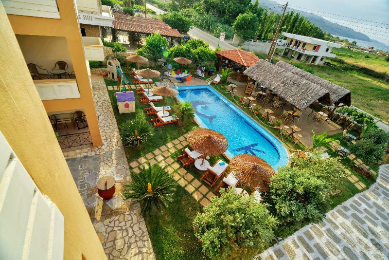 Villa Gereoudis Seaview Apartments-Pool & Bar Kolimvarion Exteriör bild